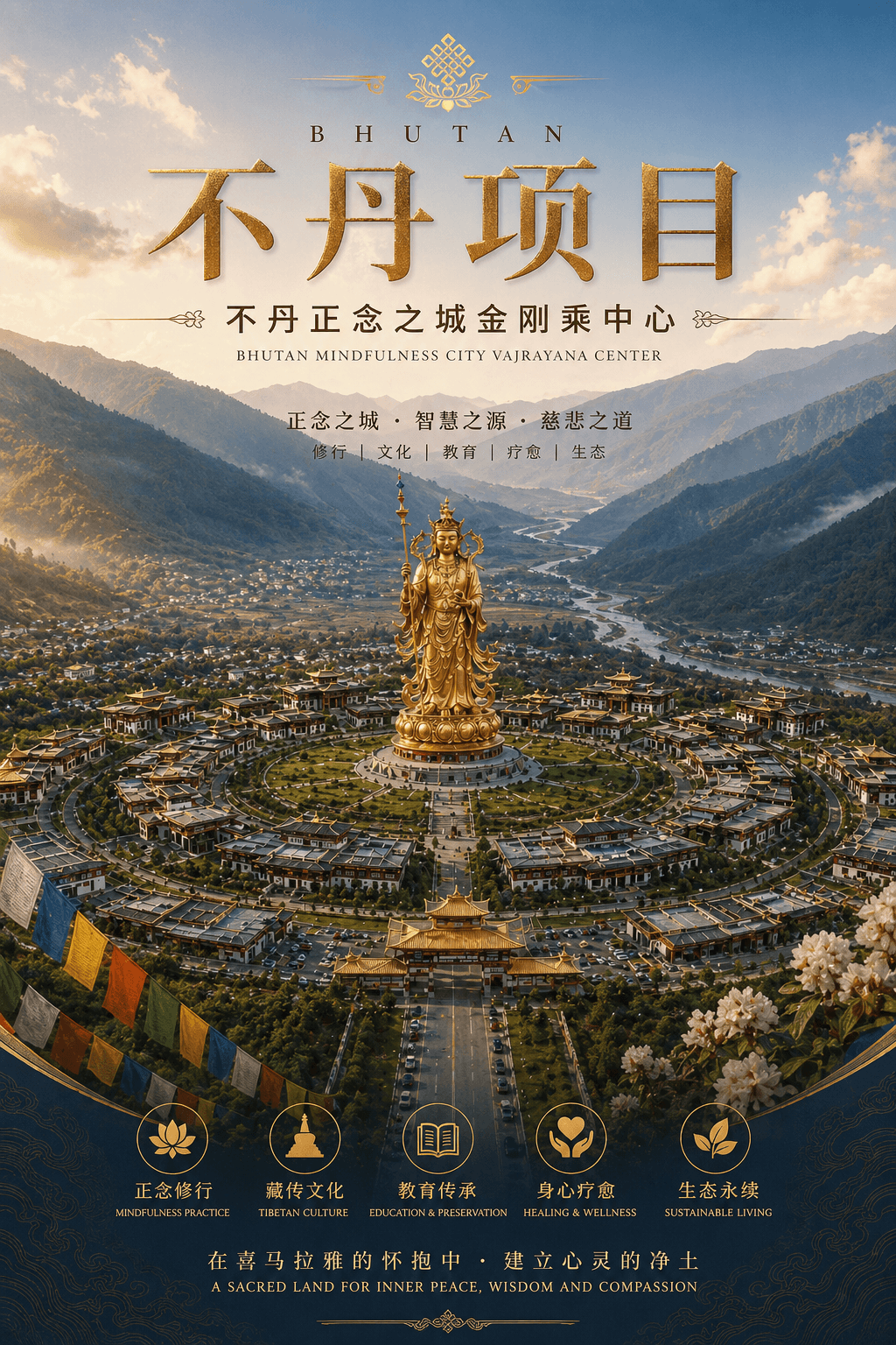 不丹正念之城金刚乘中心